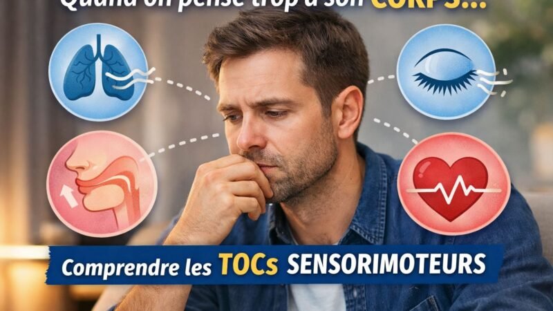 Obsédé par des fonctions automatiques du corps? Soigner les TOCs sensorimoteurs (respiration, déglutition, clignement…)